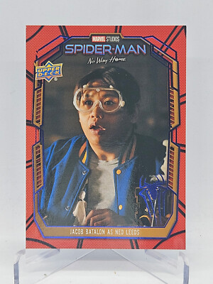 #E-5 Jacob Batalon as Ned Leeds 2023 UD Spider-Man: No Way Home AMAZING Ensemble
