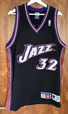 Vintage Champion Authentic NBA Utah Jazz Karl...