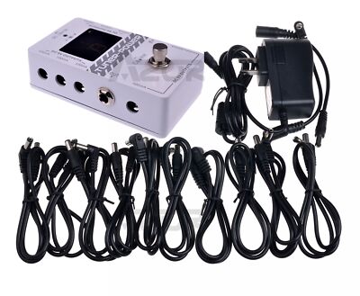 Tuner-Power 2 in 1 Power Supply Use For Guitar Pedal True Bypass CP-09 Adapters