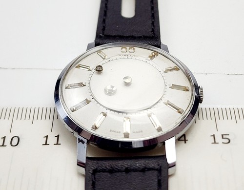 Men's SWISS Vintage 60's Watch AUREOLE. Mystery Dial. Manual Wind - Picture 20 of 21