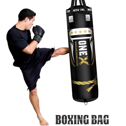 Boxing Bag 3ft/4ft/5ft Heavy Duty Filled Training Punch Gym Exercise Fitness MMA - Picture 7 of 14