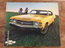 Brochure Chevrolet Chevelle Malibu SS 1971