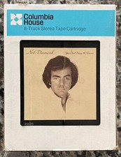 Neil Diamond - You Don  t Bring Me Flowers 8 Track Tape - Rebuilt/Tested W/Sleeve