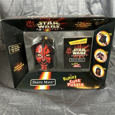 Star Wars Episode I Darth Maul Rubik's Cube Puzzle 1999 Brand New Factory Sealed