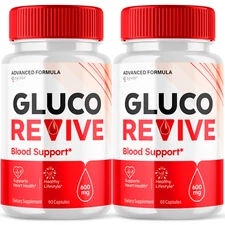 Gluco Revive Blood Support GlucoRevive Advanced Glycogen Support 120 Capsules