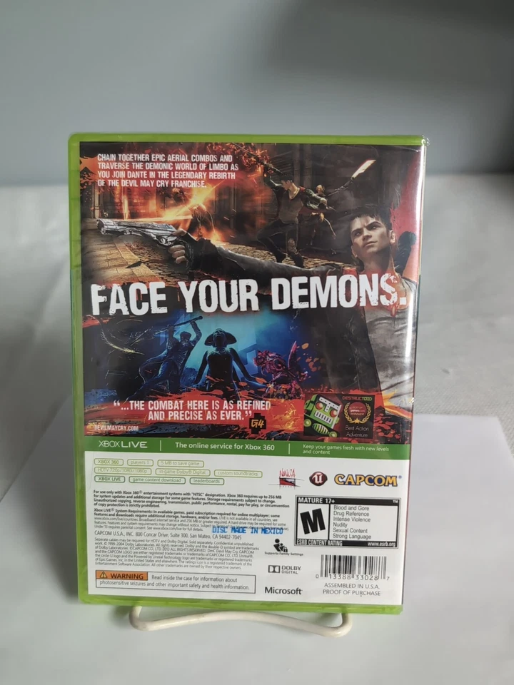Devil May Cry (Xbox 360) Brand New Sealed, NOS - Image 3 of 4