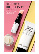 Bobbi Brown The Getaway Skincare Set 3 Piece Eye Base, Face Base, Lip Tint NEW