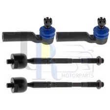 Mevotech Supreme 4pcs Front Inner Front Outer Steering Tie Rod End For Tacoma
