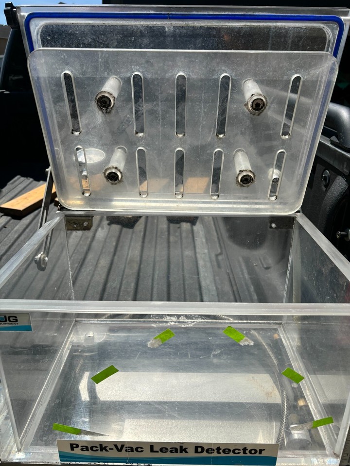 Haug PackVac Quality Control Leak Detector Tank PVCA181210 eBay