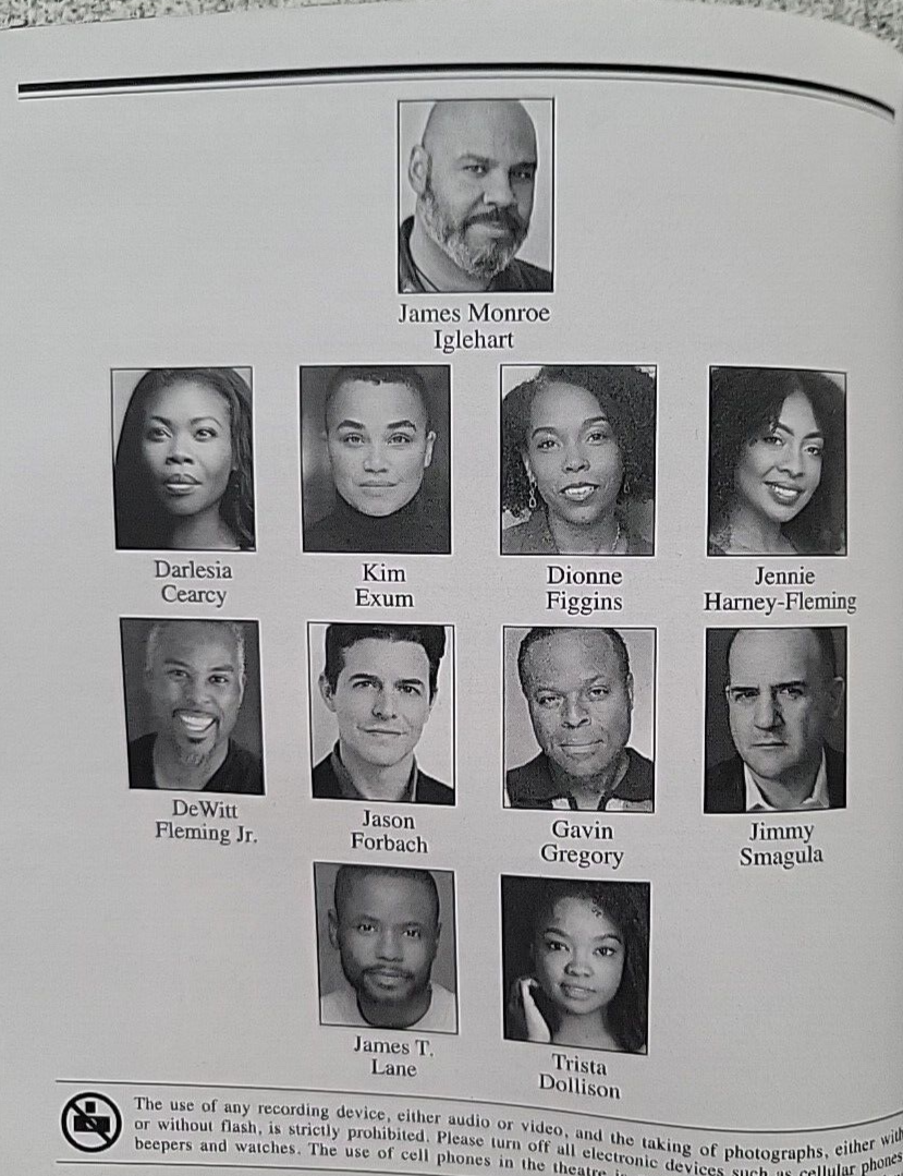 Nov 2024 A WONDERFUL WORLD the Louis Armstrong Musical Playbill