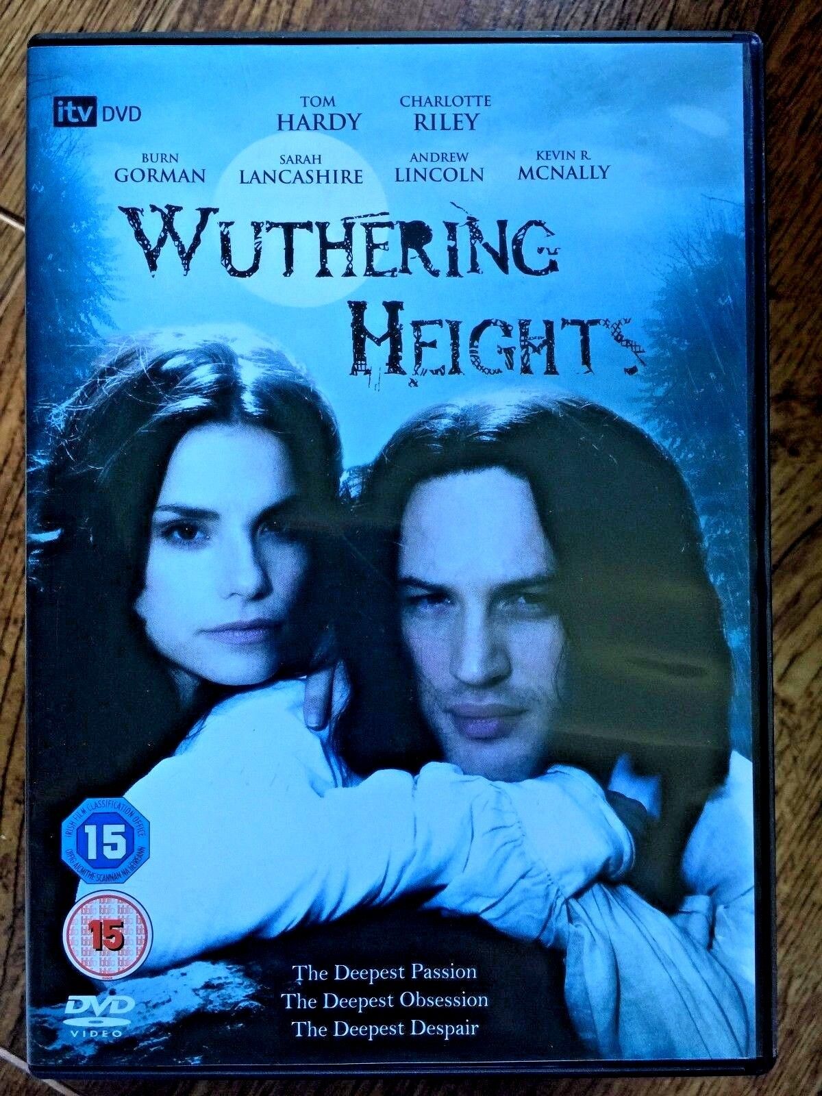 Reductor overdracht onderschrift Wuthering Heights DVD 2009 Bronte TV Mini Series w/ Tom Hardy Charlotte  Riley 5060092905640 | eBay