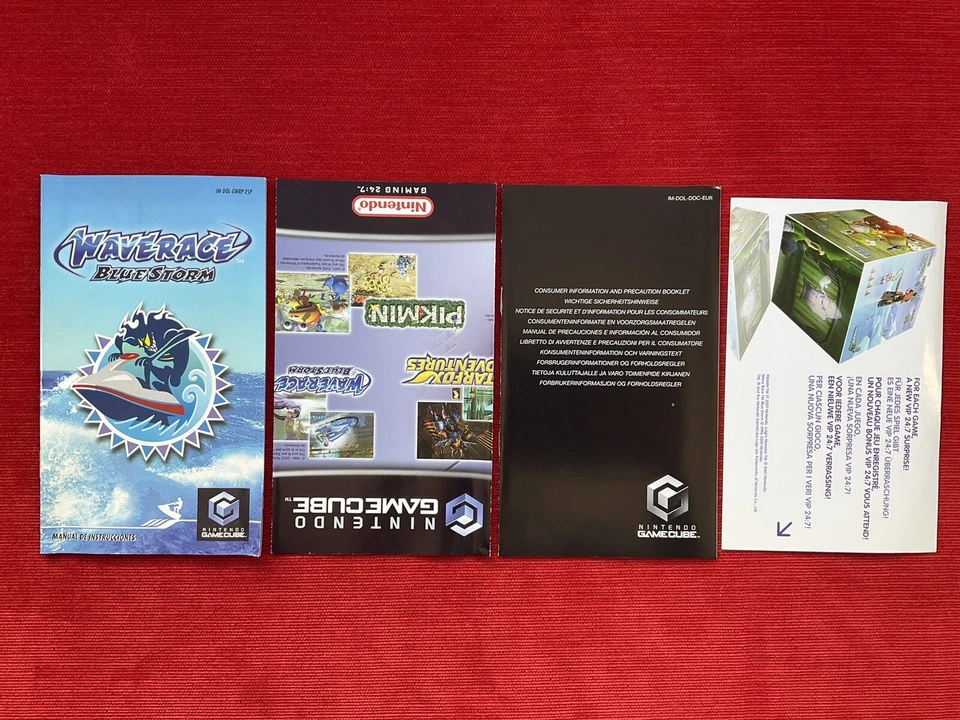 WAVE RACE BLUE STORM DOL-GWRP-ESP PARA LA NINTENDO GAME CUBE EN BUEN ESTADO, foto 3 de 5