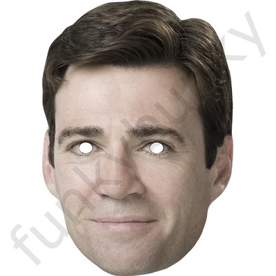 Andy Burnham Politiker Promi Karte Gesichtsmaske - Ready To Wear - Kostüm