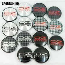 4pc 60mm Oz Racing Wheel Center Hub Caps Car Emblems Logo Badges Car Accessories