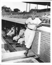 Eddie Sawyer Photo Philadelphia Phillies Photo 8x10 Wiz Kids Manager 1948-1960  