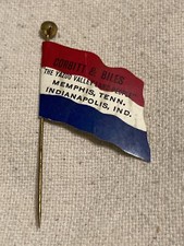 Antique Corbitt & Biles The Yazoo Valley Land People Memphis Flag Stick Pin