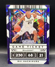 Rui Hachimura 2020-21 Contenders Draft Picks Green Explosion Game Ticket Card 33