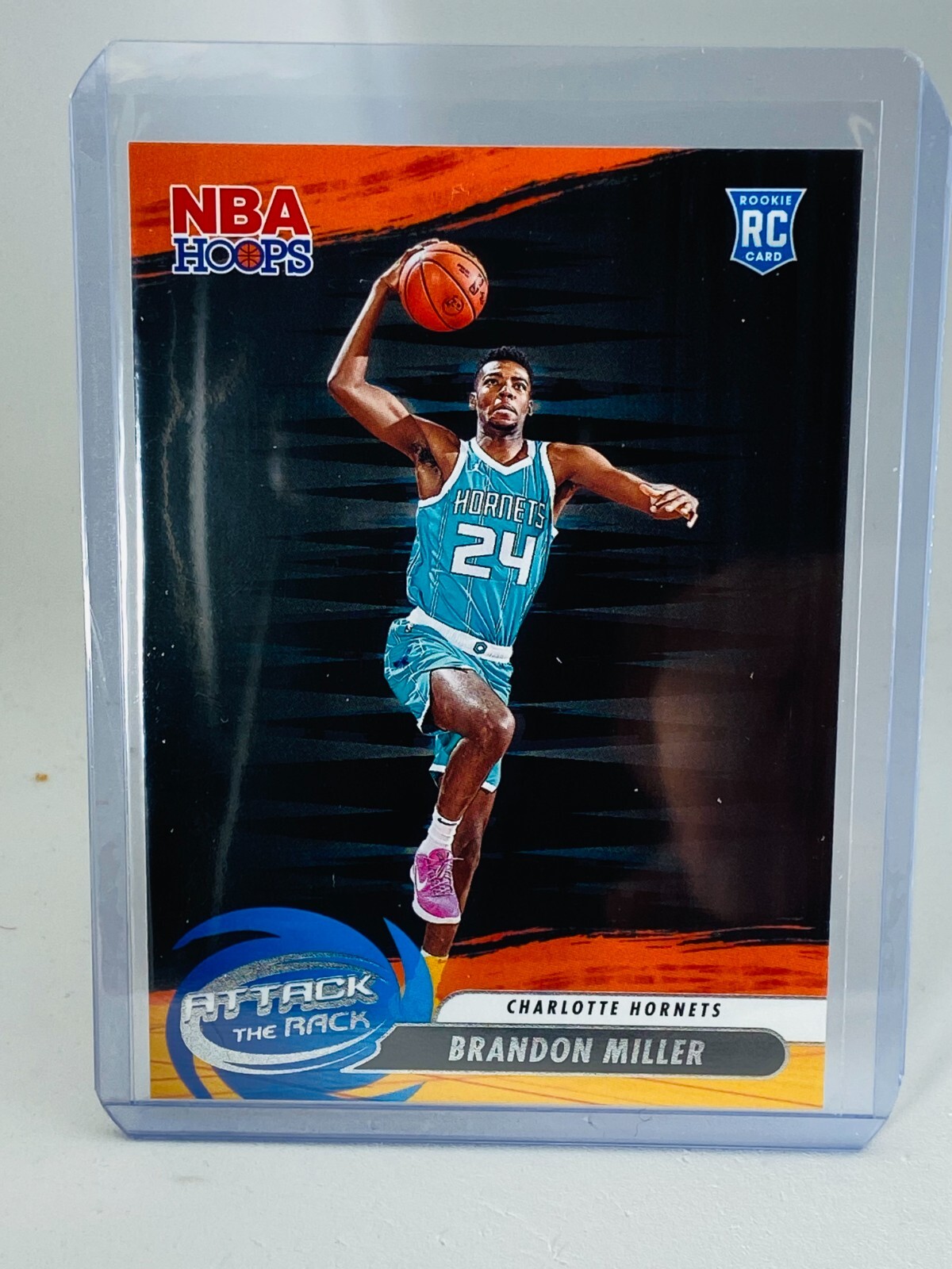 2023-24 Panini Hoops Brandon Miller RC Attack the Rack #5