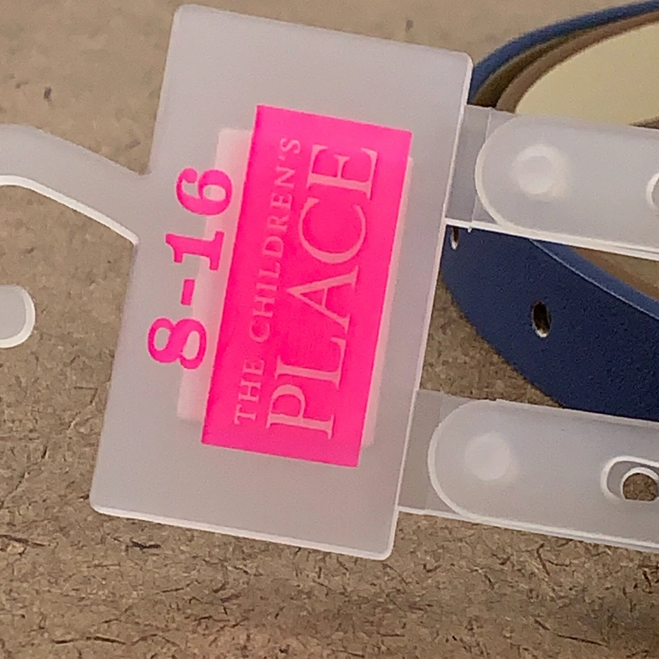 The Children’s Place Girls Size 8-16 Navy/Brown Uniform Skinny Belt 2-Pack NWT - Image 3 of 4