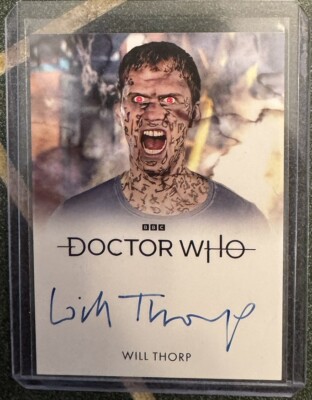 Rittenhouse Doctor Who Series 1-4 Will Thorp as Toby Zed Full Bleed Auto