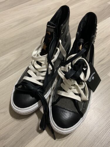 Converse All Star Hi Special Punk Men Sz 9 /Women 10 Chucks Sneaker Shoes 113981 - Picture 3 of 8