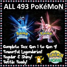 Pokemon Home Brilliant Diamond Shining Pearl Shiny