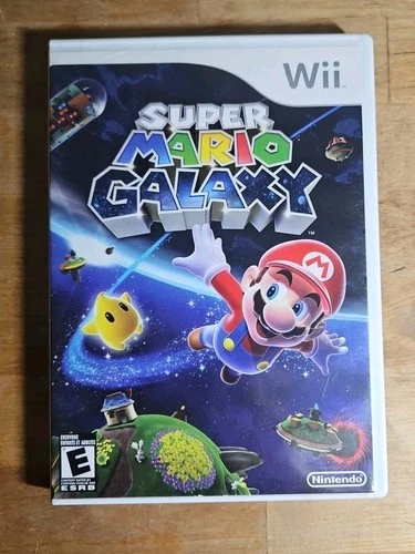 Super Mario Galaxy (Nintendo Wii, 2007) - Complete In Box & Tested