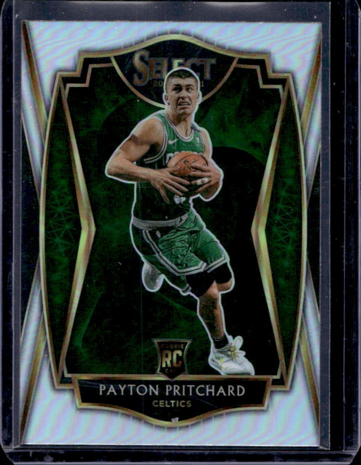 2020-21 Panini Select Payton Pritchard RC Silver Prizm Premier Level #196