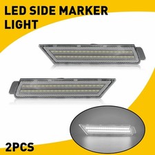 For 2010-2015 Chevy Camaro Side Marker Light White Smd Led Rear Bumper Lamp 2x