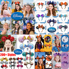 US stock Disney new Style cartoon Park Halloween lovely Minnie Ears Headband