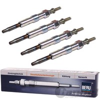 4X Beru GlÜHkerze Passend FüR BMW 3Er E46 5Er E39 Land Rover MG ZT ZT-T Rover 75