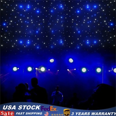 LED Star Stage Backdrop - 20x10FT LED Star Curtain Background Starry Sky DMX512
