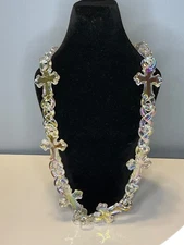 New Necklace Cross Link Chain Gift Men Women Teen Jewelry Hip Hop Punk