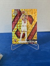 Zach Collins Gold Mosaic Prizm 2024-25 Panini Mosaic #125 Chicago Bulls