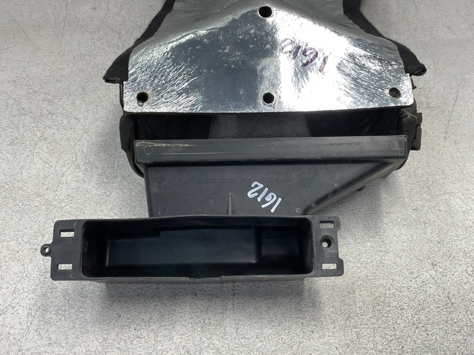 10 11 12 13 14 Lotus Evora AC HVAC Air Flow Intake Heater Core Duct 1612 OEM