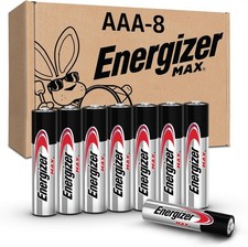 Energizer AAA 8 Pack   Reliable Everyday Power for Any Device