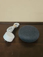 Google Home Model HOA Mini Smart Assistant Bluetooth Speaker - Dark Gray