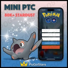 Pokémon PTC Go - Shiny Cetoddle - 80K Stardust✨Read Description✨