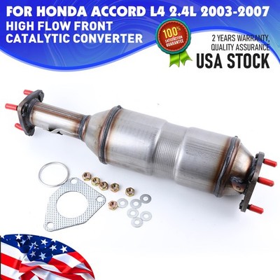 High reliability Honda Accord 2003-2007 2.4L Front Catalytic Converter Kit new