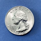 1964 X/FINE  ++. SILVER GEORGE WASHINGTON QUARTER