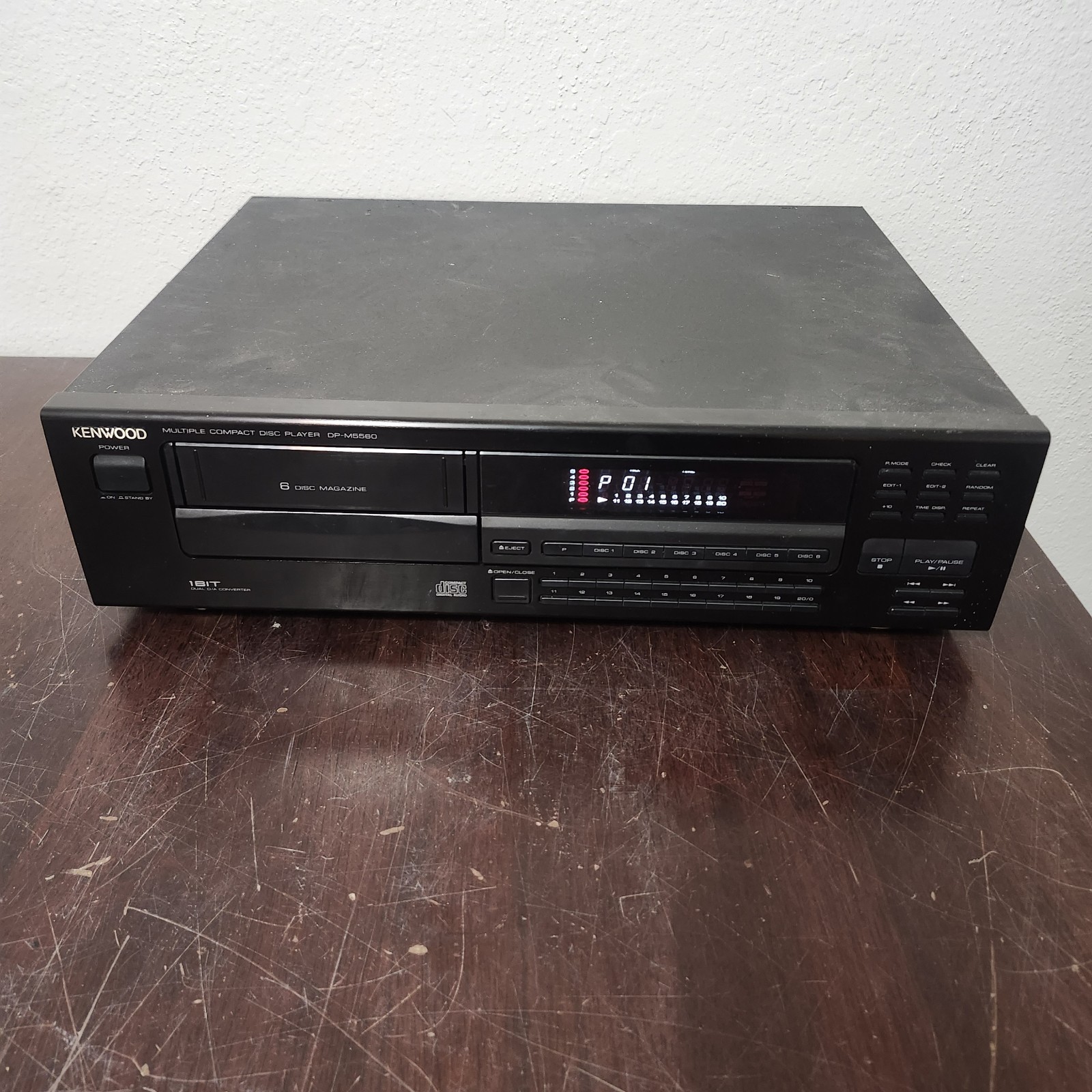 Changer 6 Compact Disc Mag Not Included