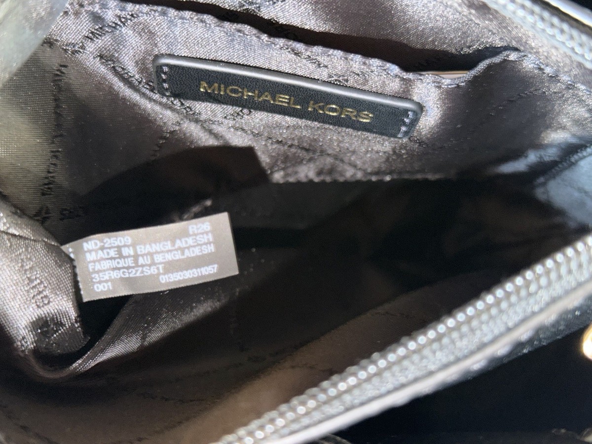 Michael Kors Carson MD Center Zip Bucket Shoulder Crossbody Bag
