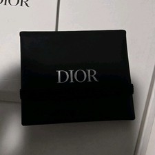 Dior Black Rectangular Compact Makeup Mirror with Case, Tabletop