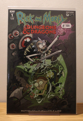 Rick and Morty Vs. Dungeons and Dragons #1 NM First Print      IDW 2018 Comic
