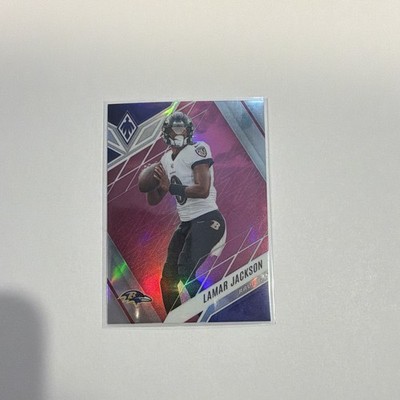 2022 Panini Phoenix - Lamar Jackson #15 Pink /199