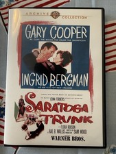 Saratoga Trunk DVD 1945 Archive Collection Ingrid Bergman Gary Cooper HTF OOP