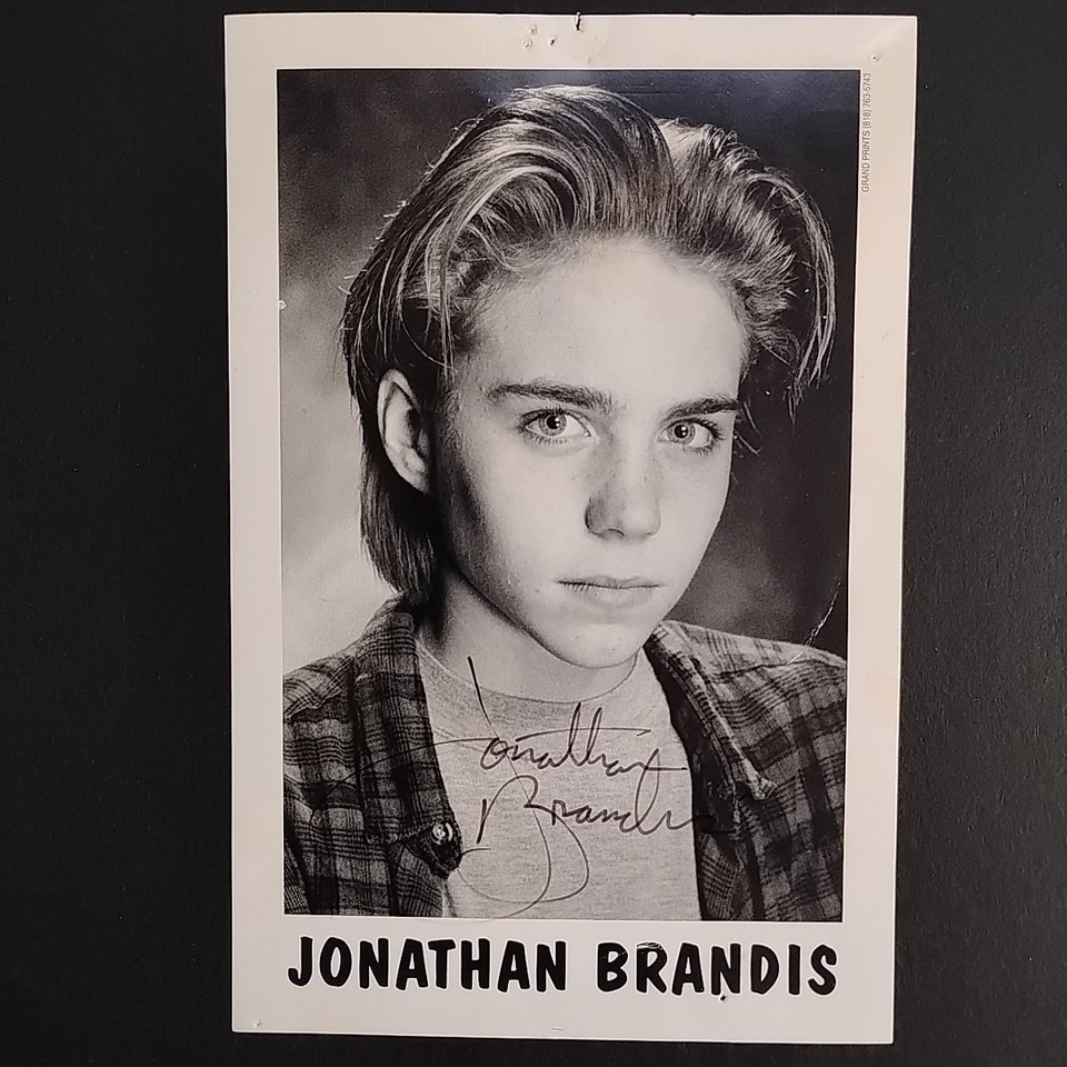 Jonathan Brandis Autographed Signed Fan Club 4x6 (Used) Sidekicks, Sea