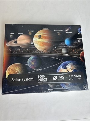 The Solar System Jigsaw Puzzle 1000 Pieces  14+ #Z-128 Sealed/New