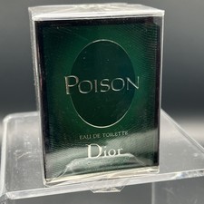 Poison by CHRISTIAN DIOR Eau De Toilette Spray for Women, 1 oz New See Pics
