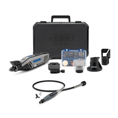 Dremel 4300 5/40 High Performance Rotary Tool Kit LED Light Dremel Flex